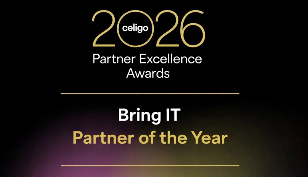 Bring IT Wins Prestigious Celigo Partner of the Year 2026 Award