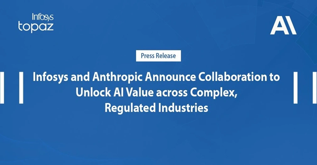Infosys and Anthropic Announce Collaboration