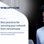 Best practices for securing your network from ransomware